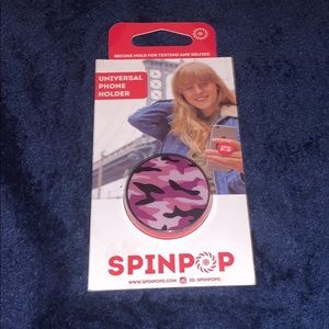 Pink Camouflage SpinPop